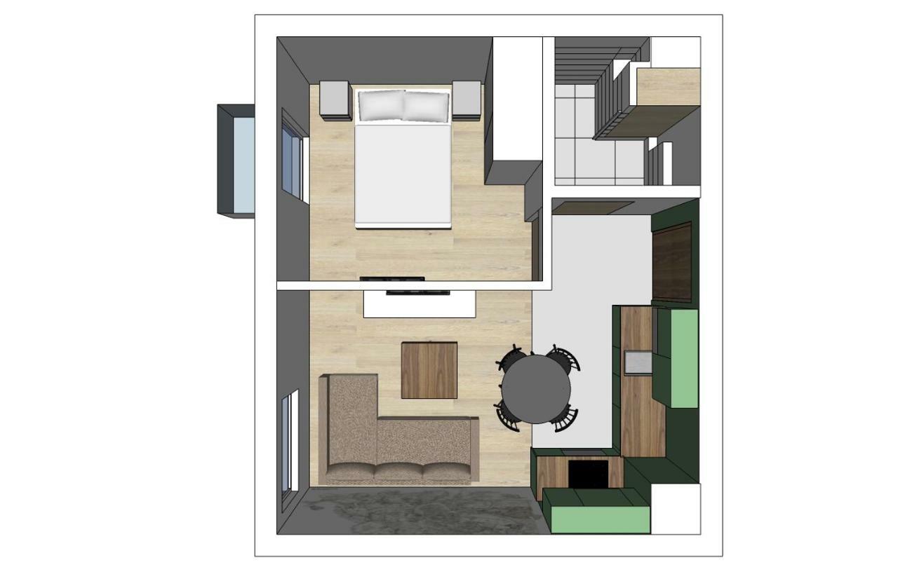 Shoq Studio Nice Apartment With Private Parking Krakow Exterior photo